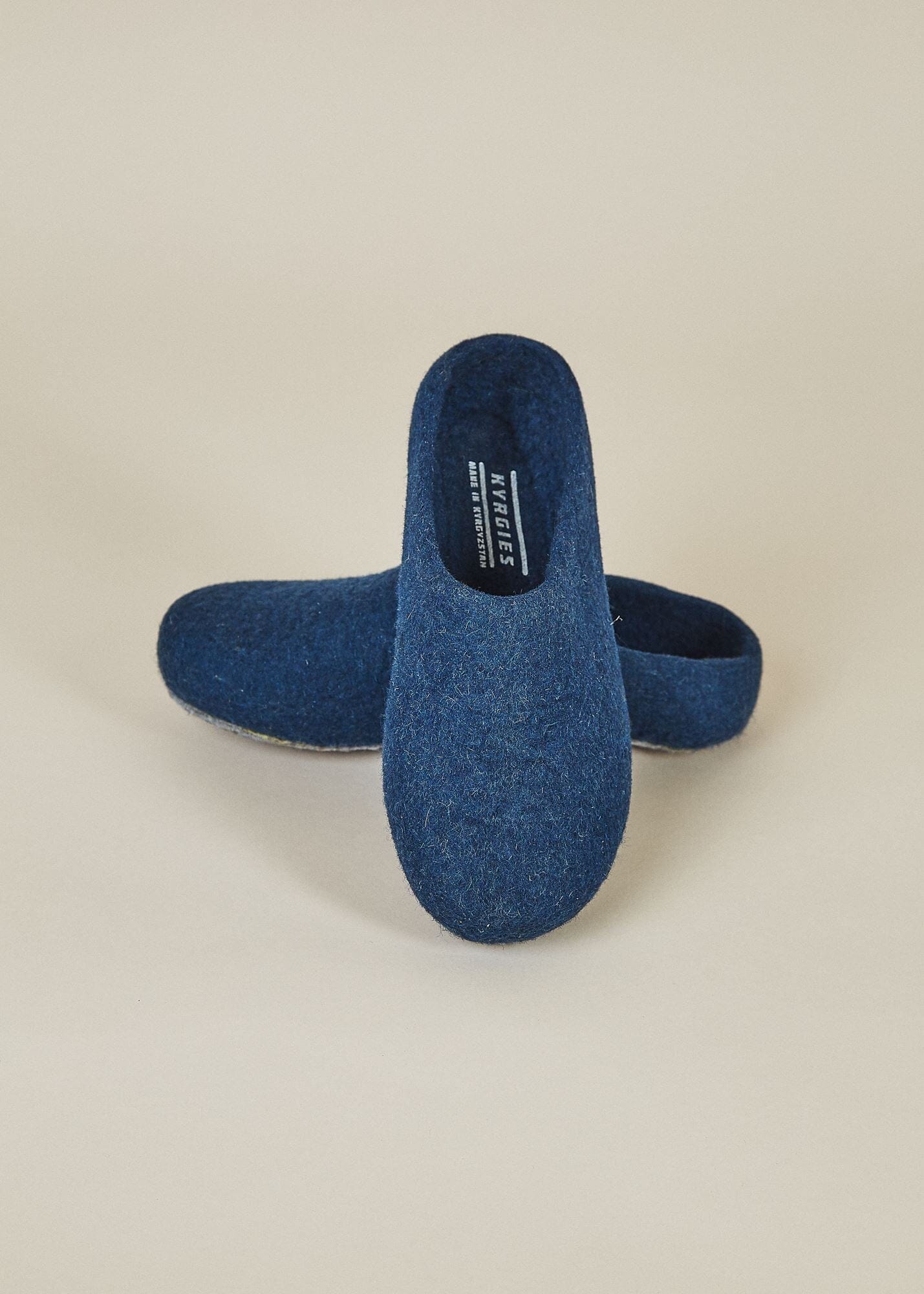 Men's Classic Sole Low Back Wool Slippers