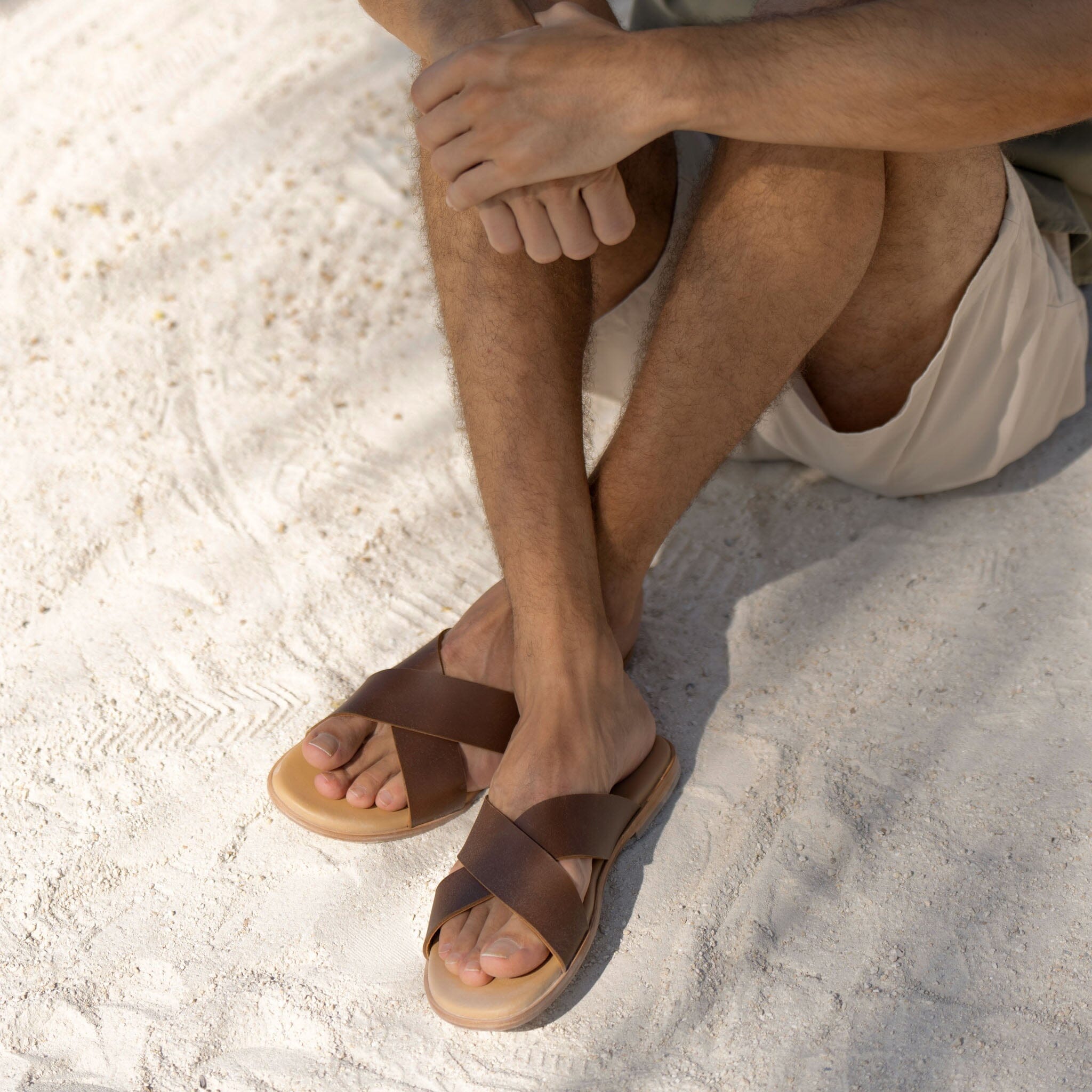 Men's Dante Cross Strap Sandal