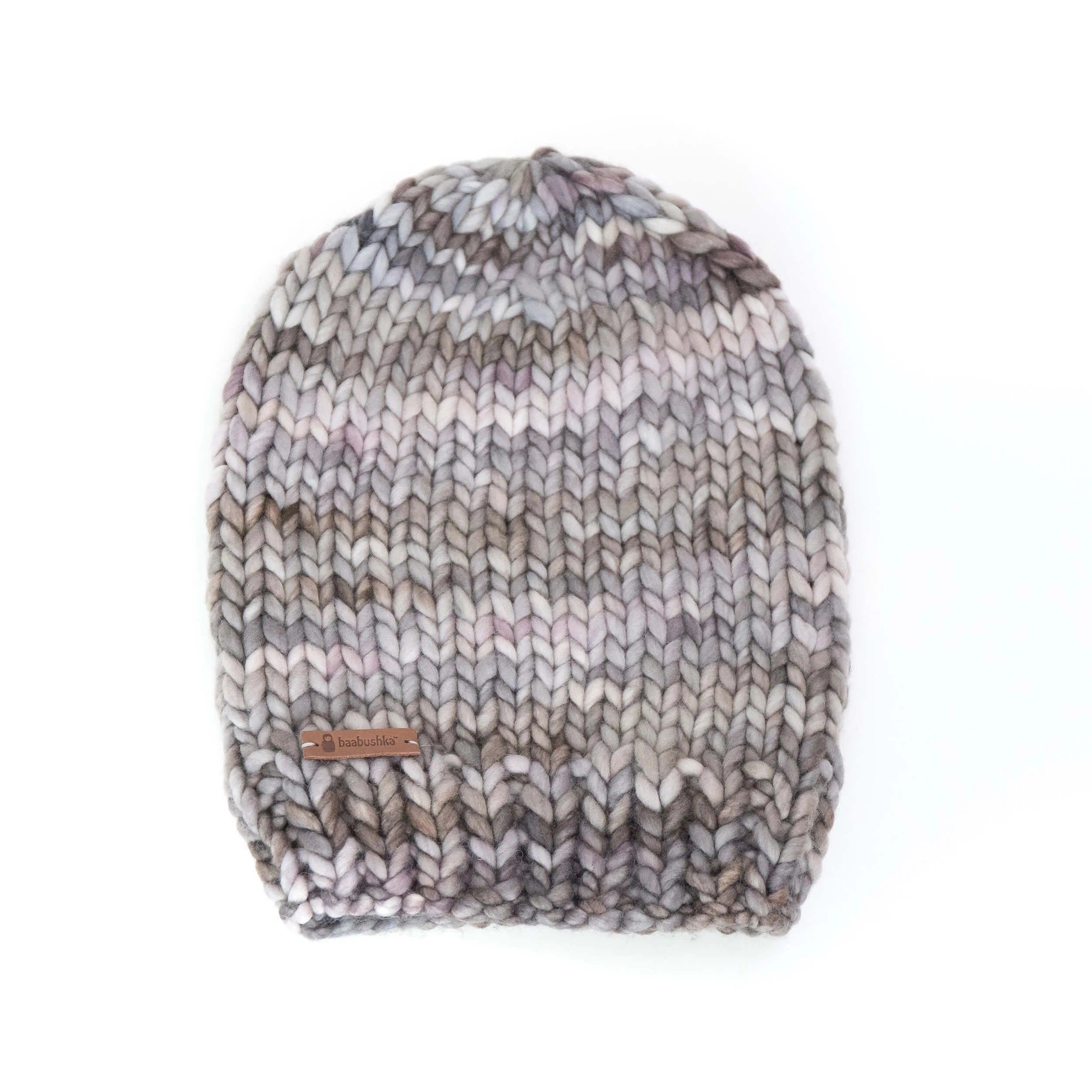 Men's Slouchy Merino Wool Reversible Beanie