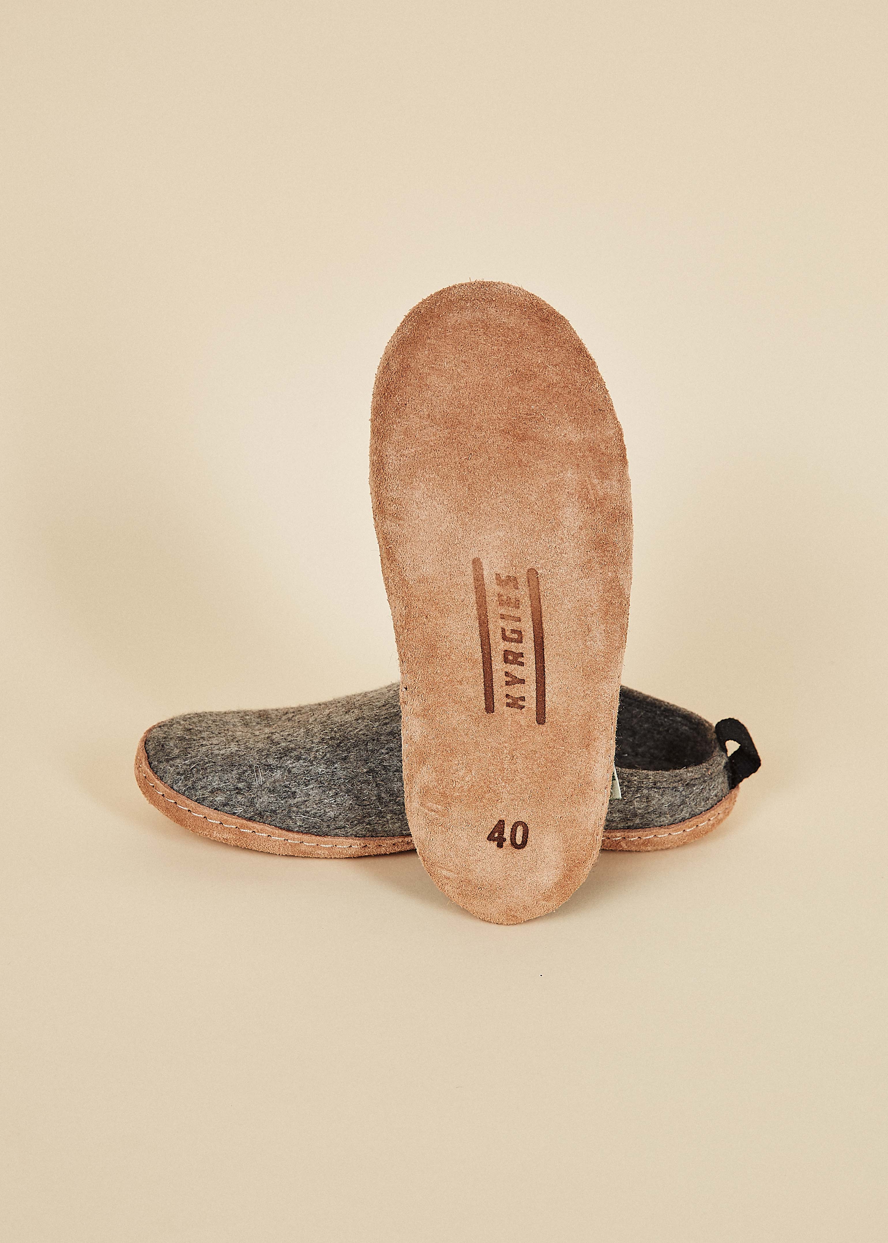 Men's Wool Slipper Slides