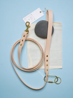 Vegetable Tanned Leather Dog Leash