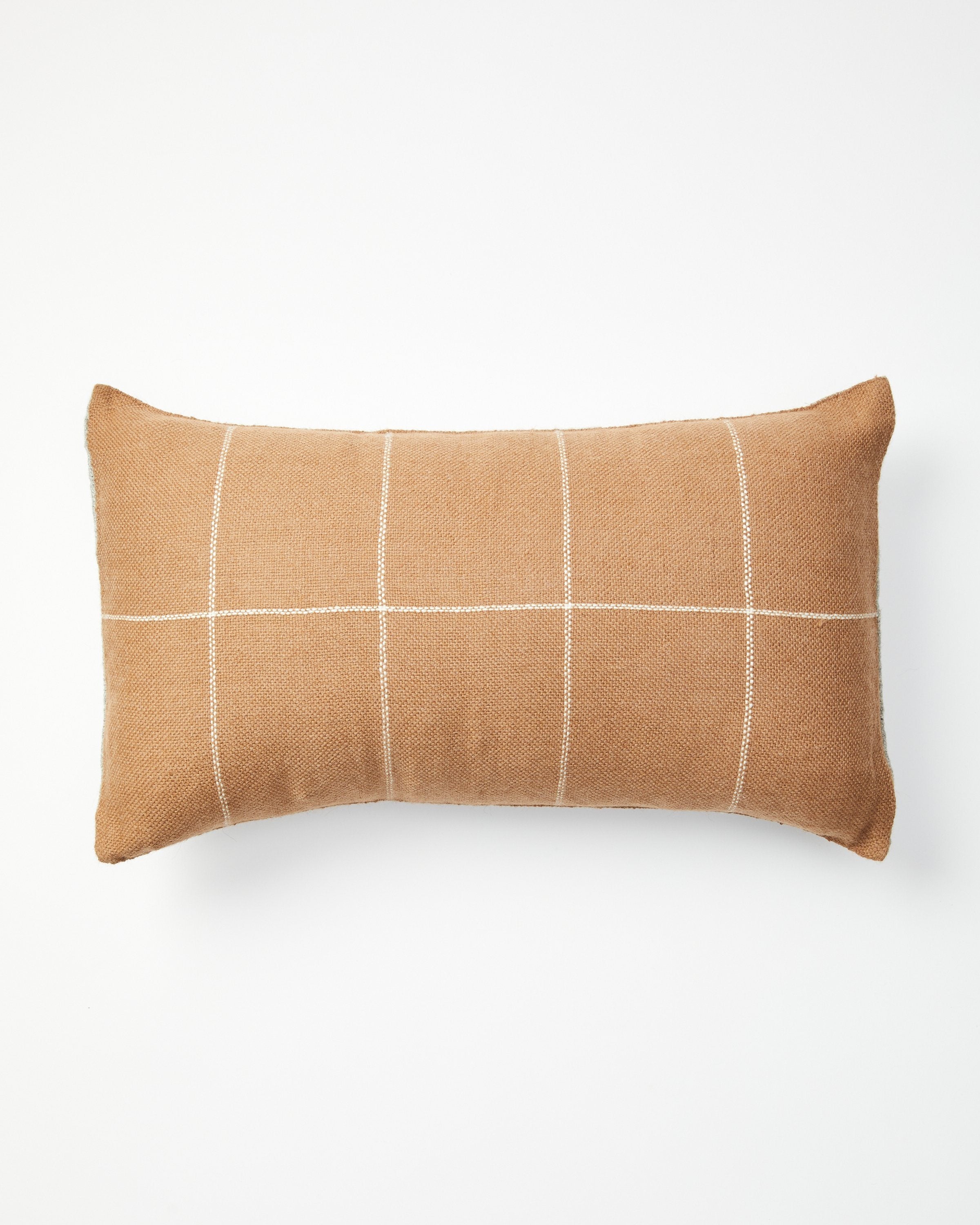 Anni Wool Lumbar Pillow - Cedar