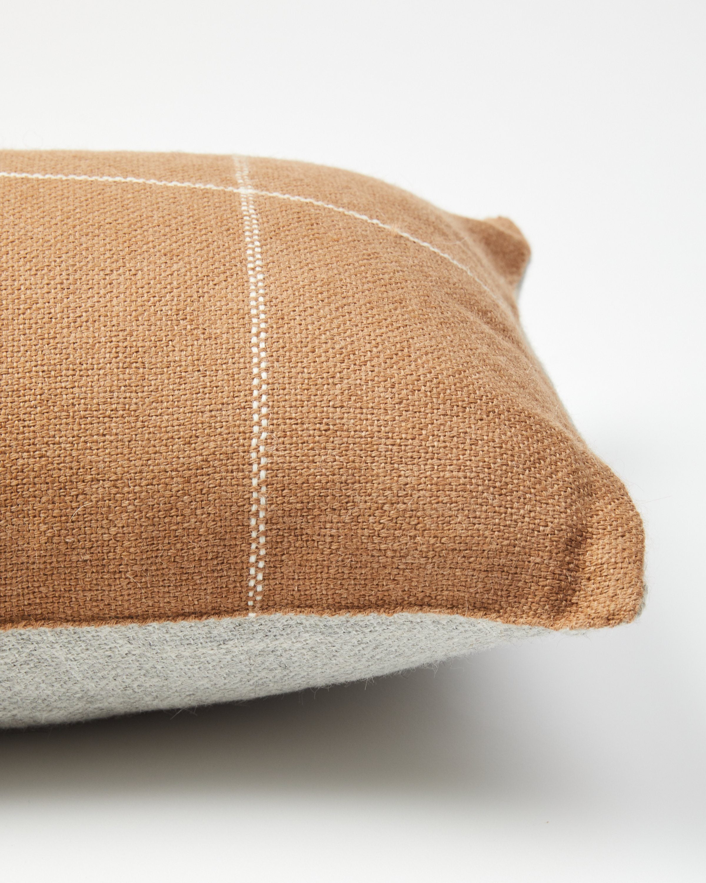 Anni Wool Lumbar Pillow - Cedar