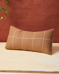 Anni Wool Lumbar Pillow - Cedar