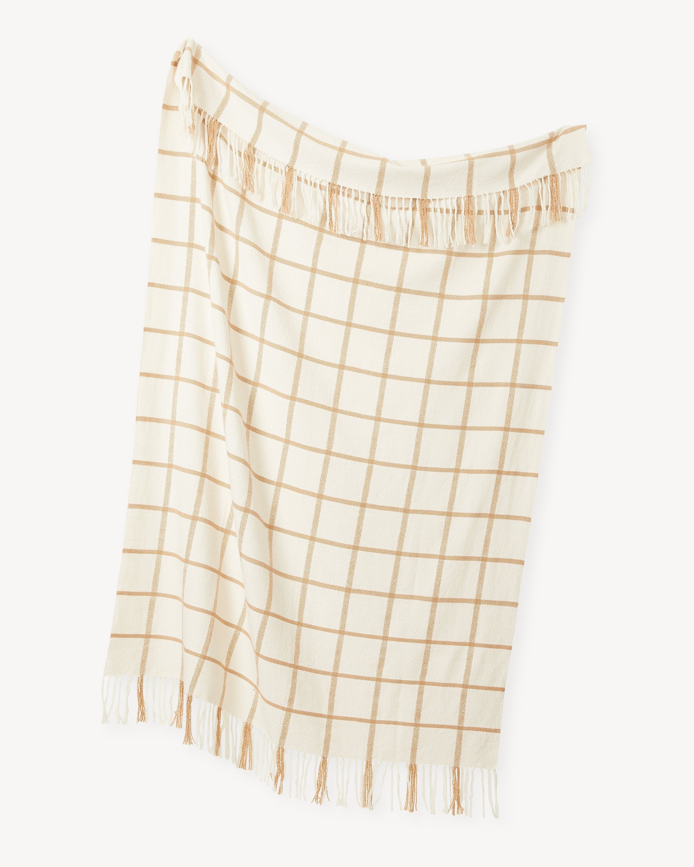 Louise Throw Blanket - Oat