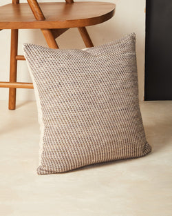 Sheila Merino Throw Pillow - Fog