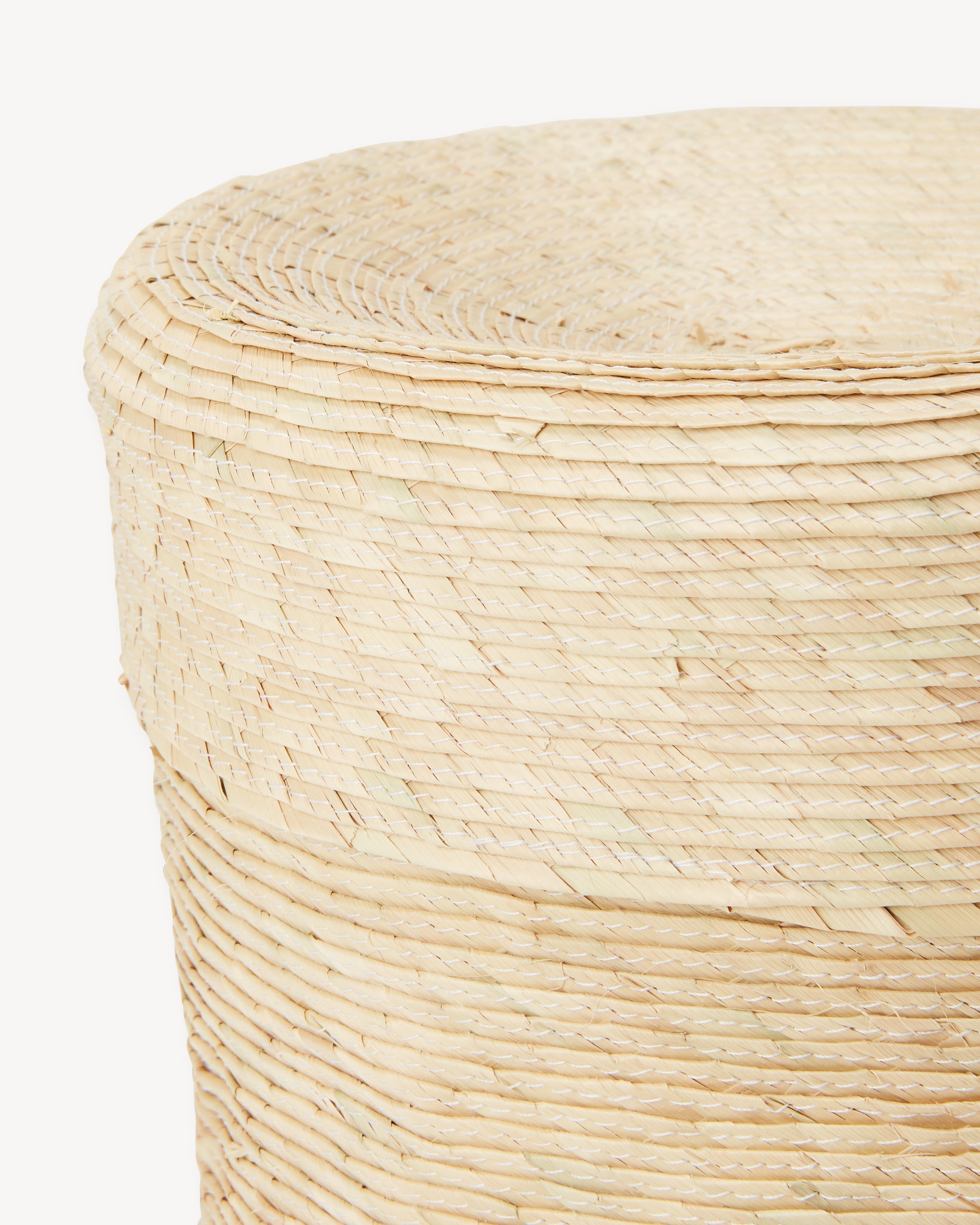 Lidded Palm Basket