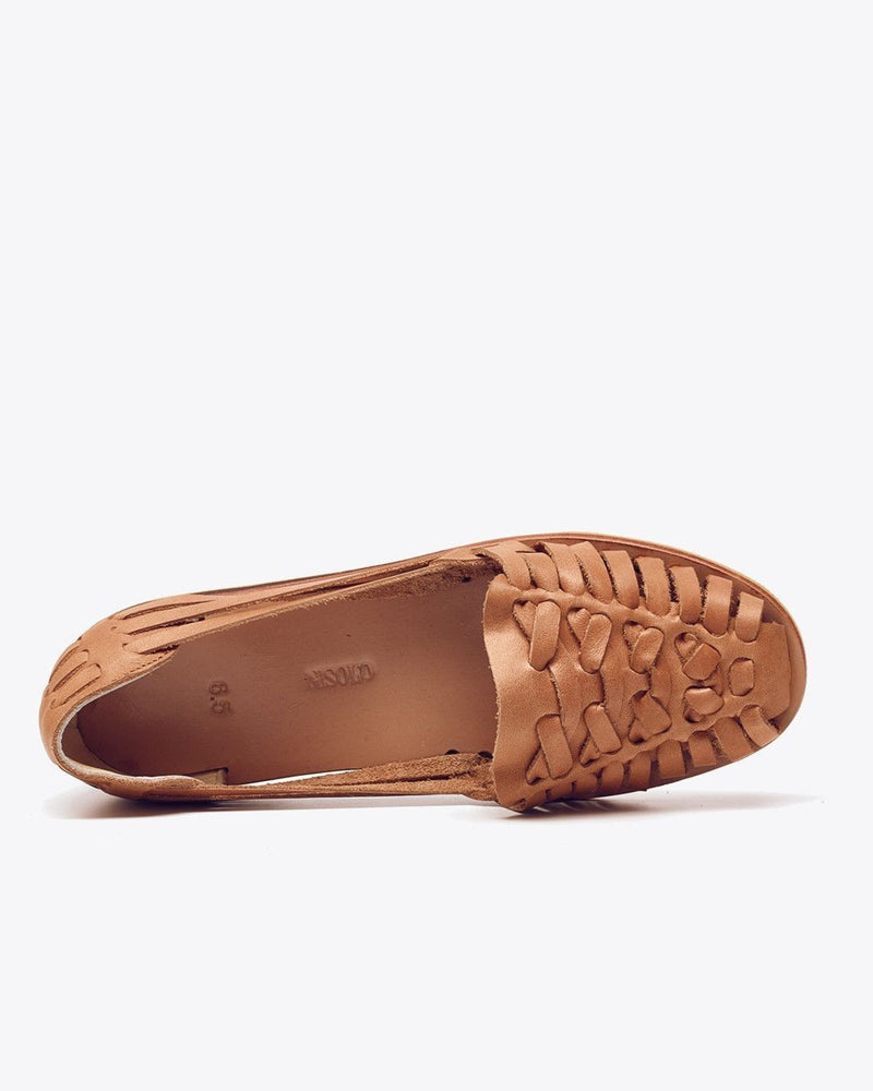 womens leather huarache sandals
