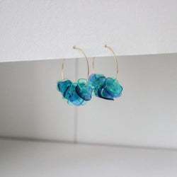 Oceania Upcycled Hoop Earrings