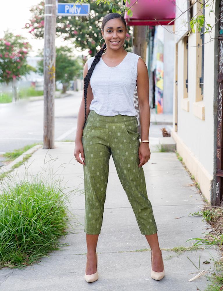 Olive Crop Pants – Made Trade