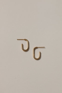 Retired - Brass Pinda Recycled Earrings Yewo 