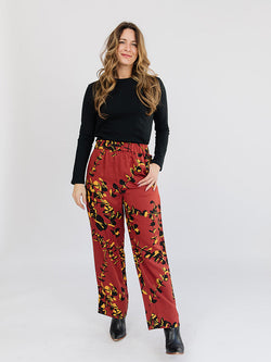 Rosie Eucalyptus Spice Tencel Pant