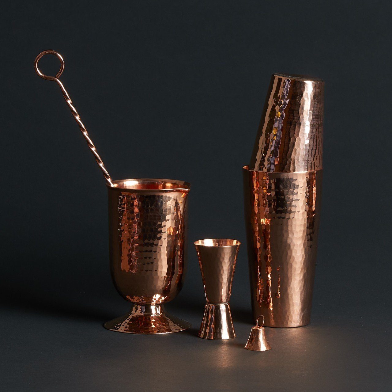 Essential Recycled Copper Mixologist Set