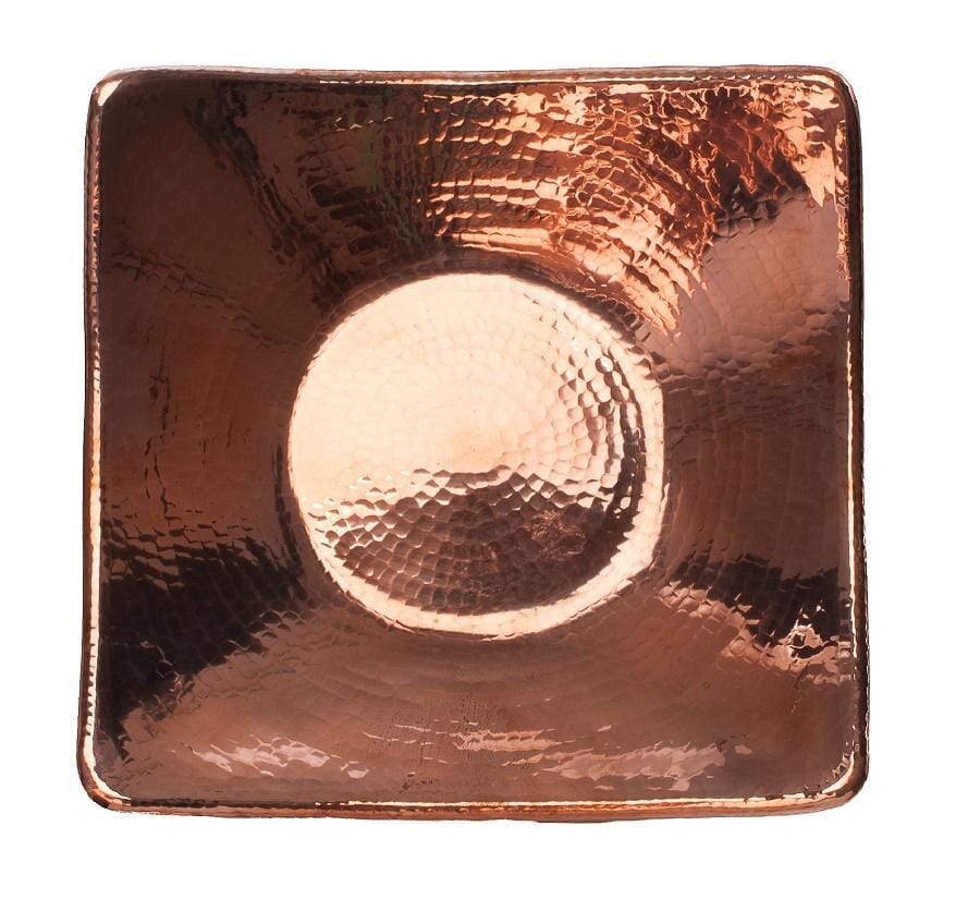 Flat Earth Recycled Copper Bowl