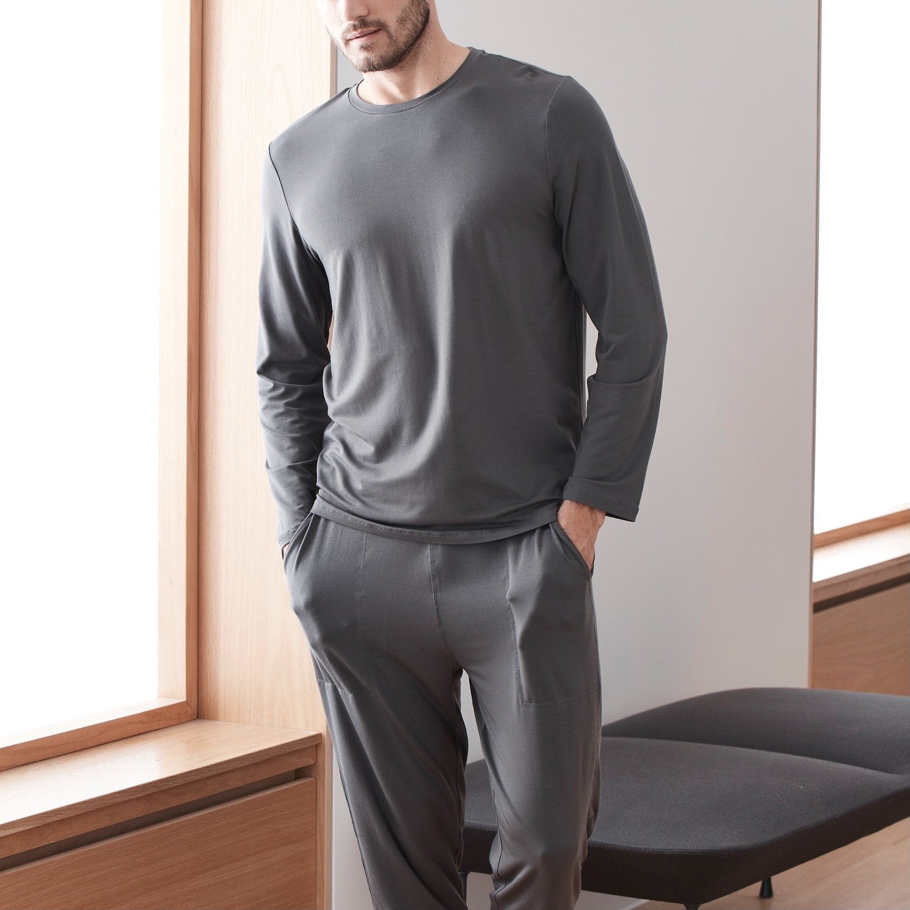 Men's Eucalyptus Long Sleeve Tee