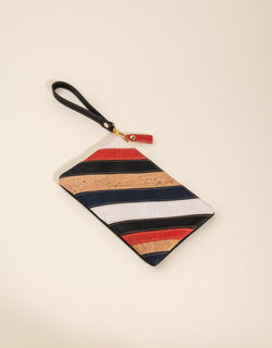 Step + Repeat Wristlet Bags Tiradia Cork Multi-Color 