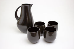 Stoneware Drink Set Collection Set Carthage.Co Onyx Regular 