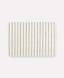 Stripe Placemat Set Placemats Anchal Navy 