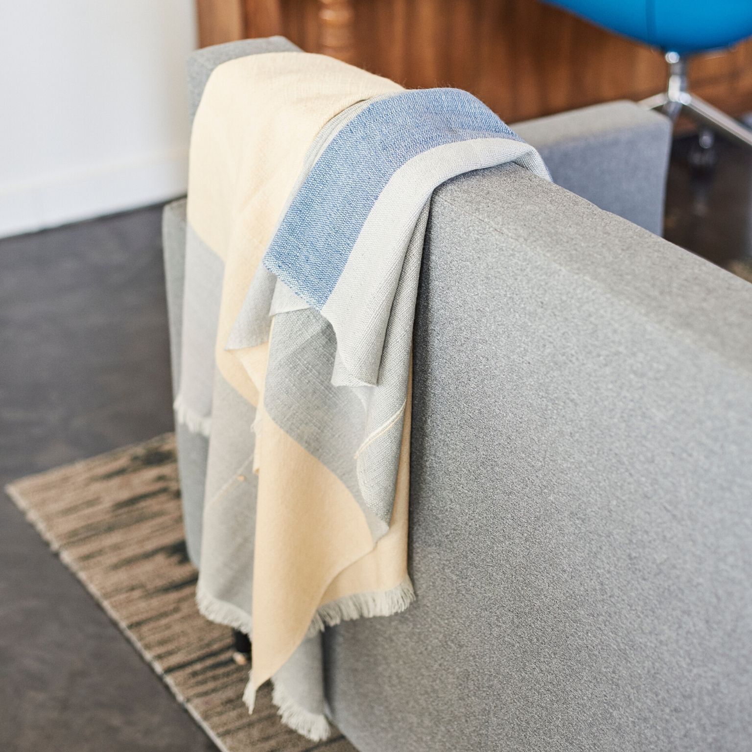 Ceru Merino Wool Throw Blanket