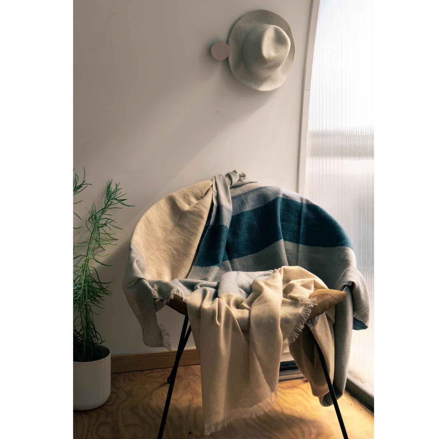 Ceru Merino Wool Throw Blanket