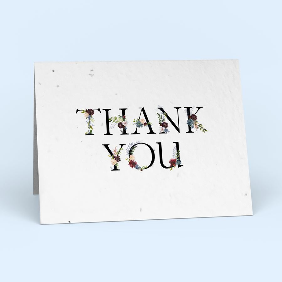 Assorted Thank You Plantable Cards - 10 Pack