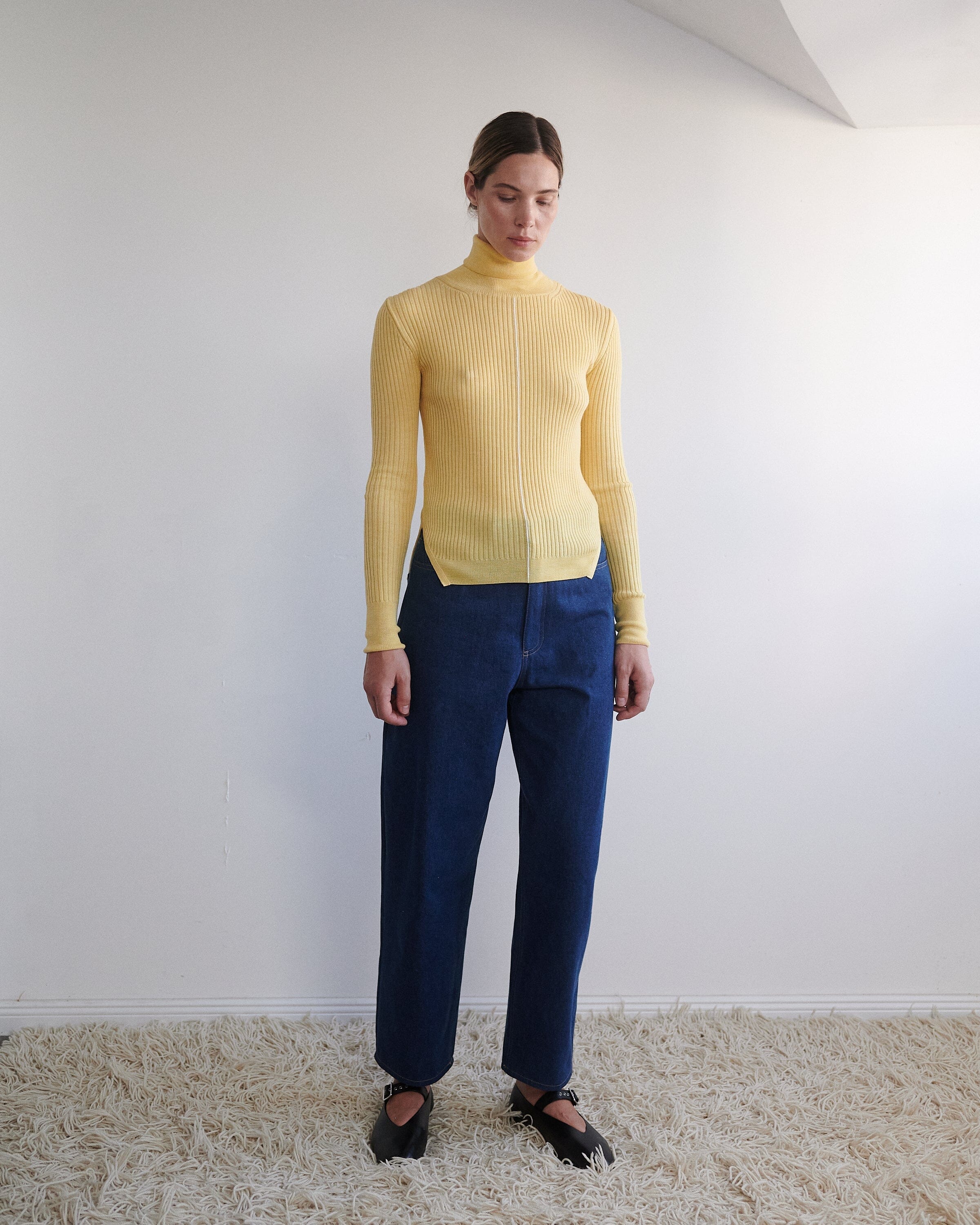 Austeja Merino Wool Turtleneck