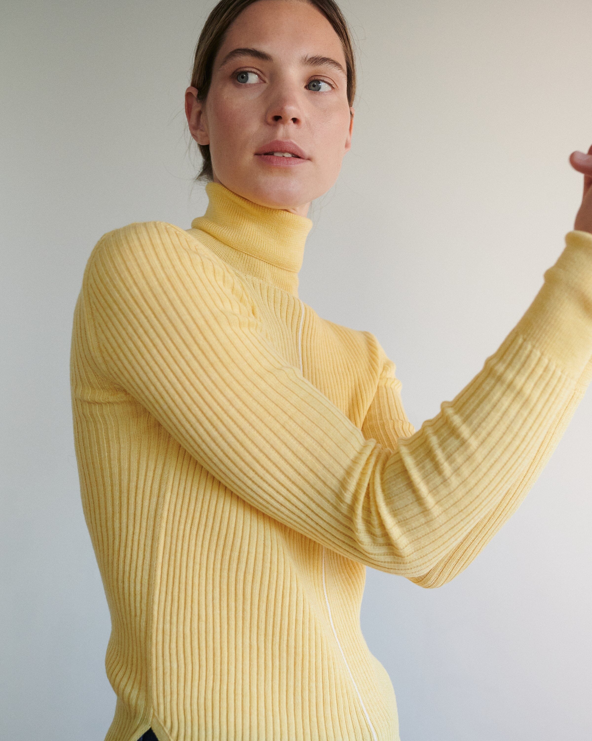 Austeja Merino Wool Turtleneck