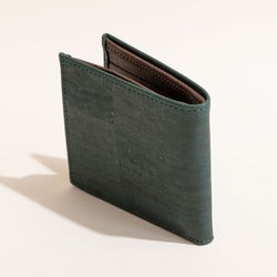 Gentleman's Cork Wallet with Coin Pocket