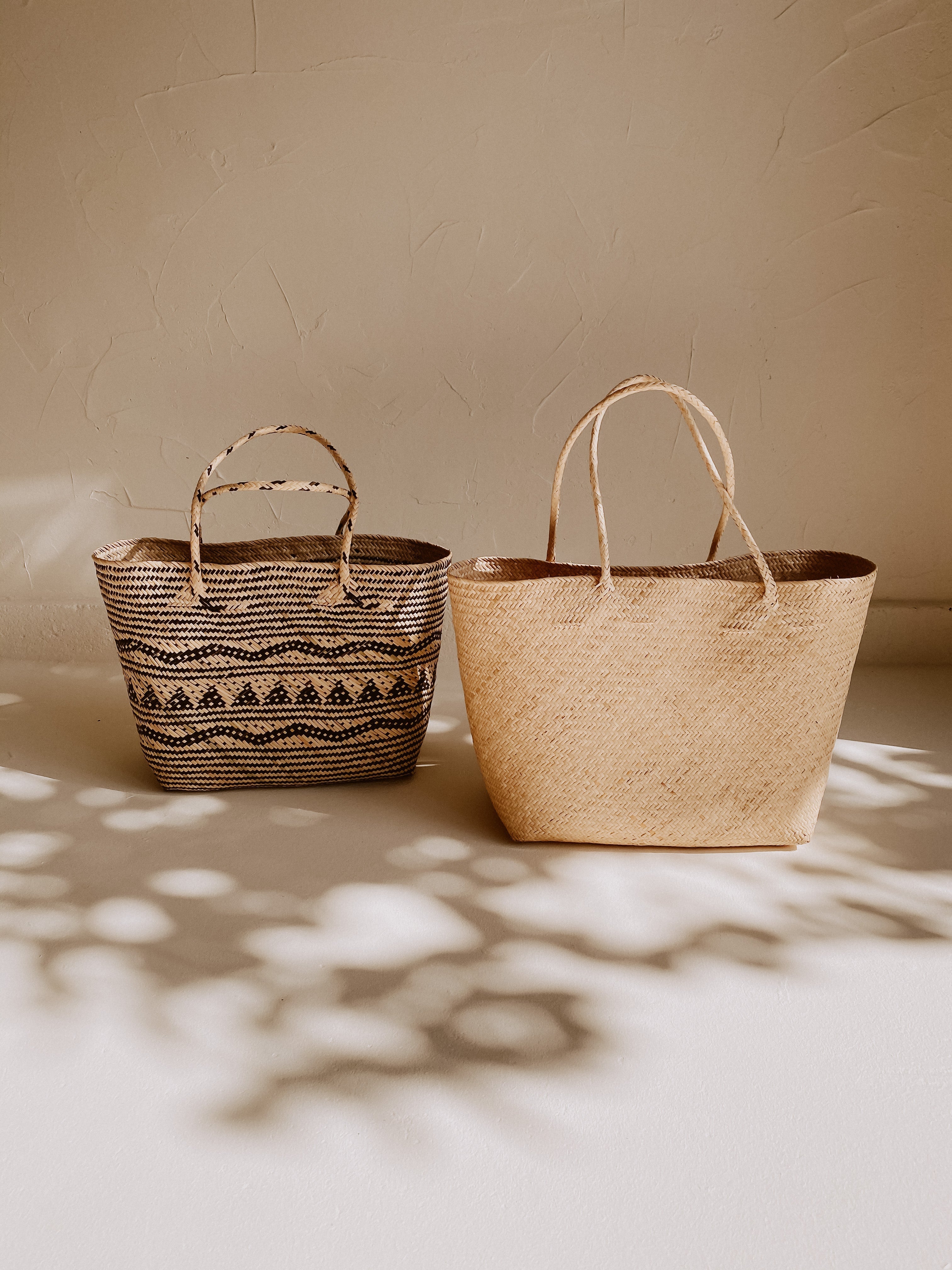 Avery Rattan Day Tote Bag