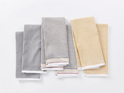 Waffle Kitchen Towel Set - Desert Kitchen Coyuchi 