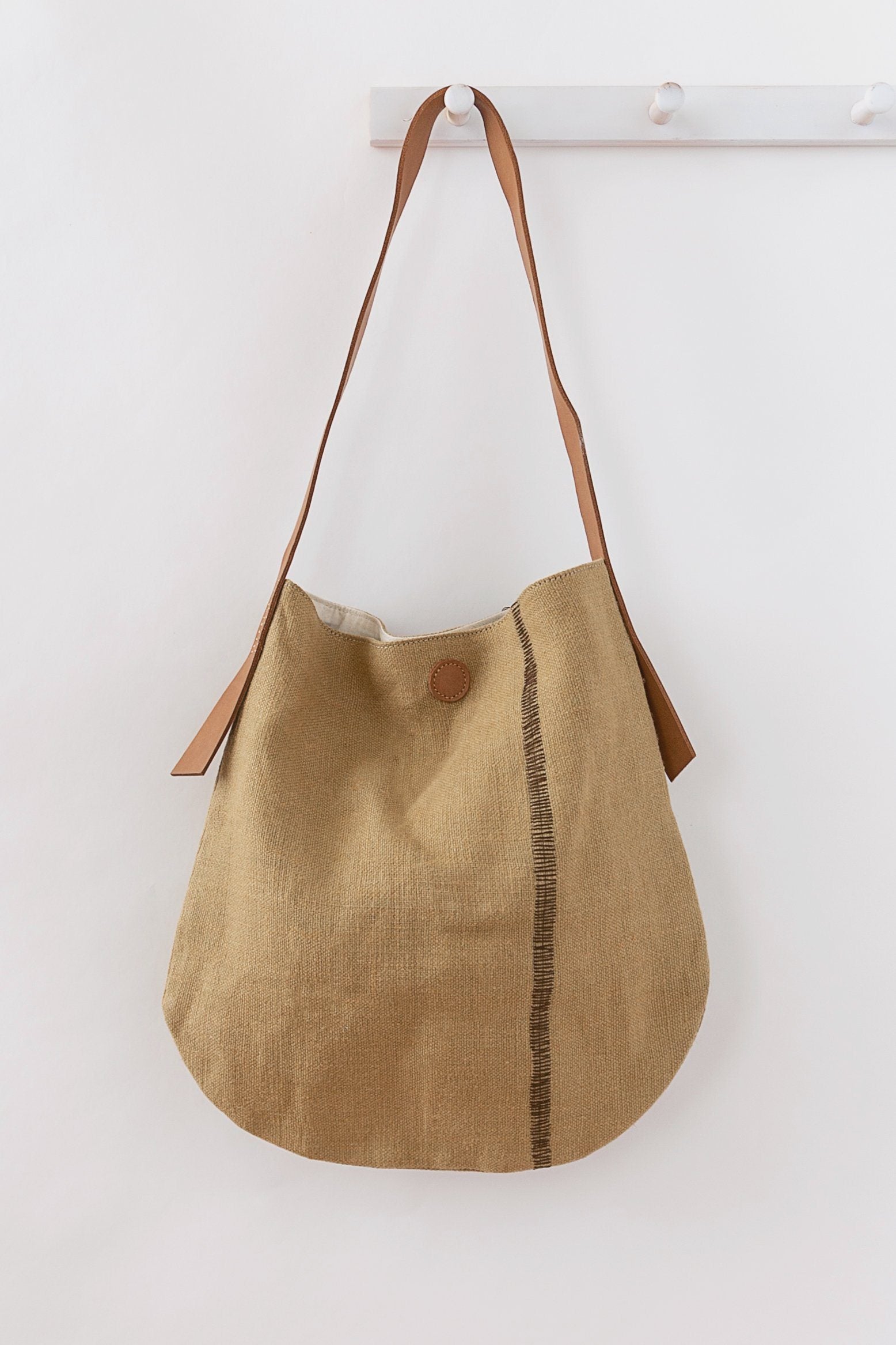 Archer Jute Tote Bag