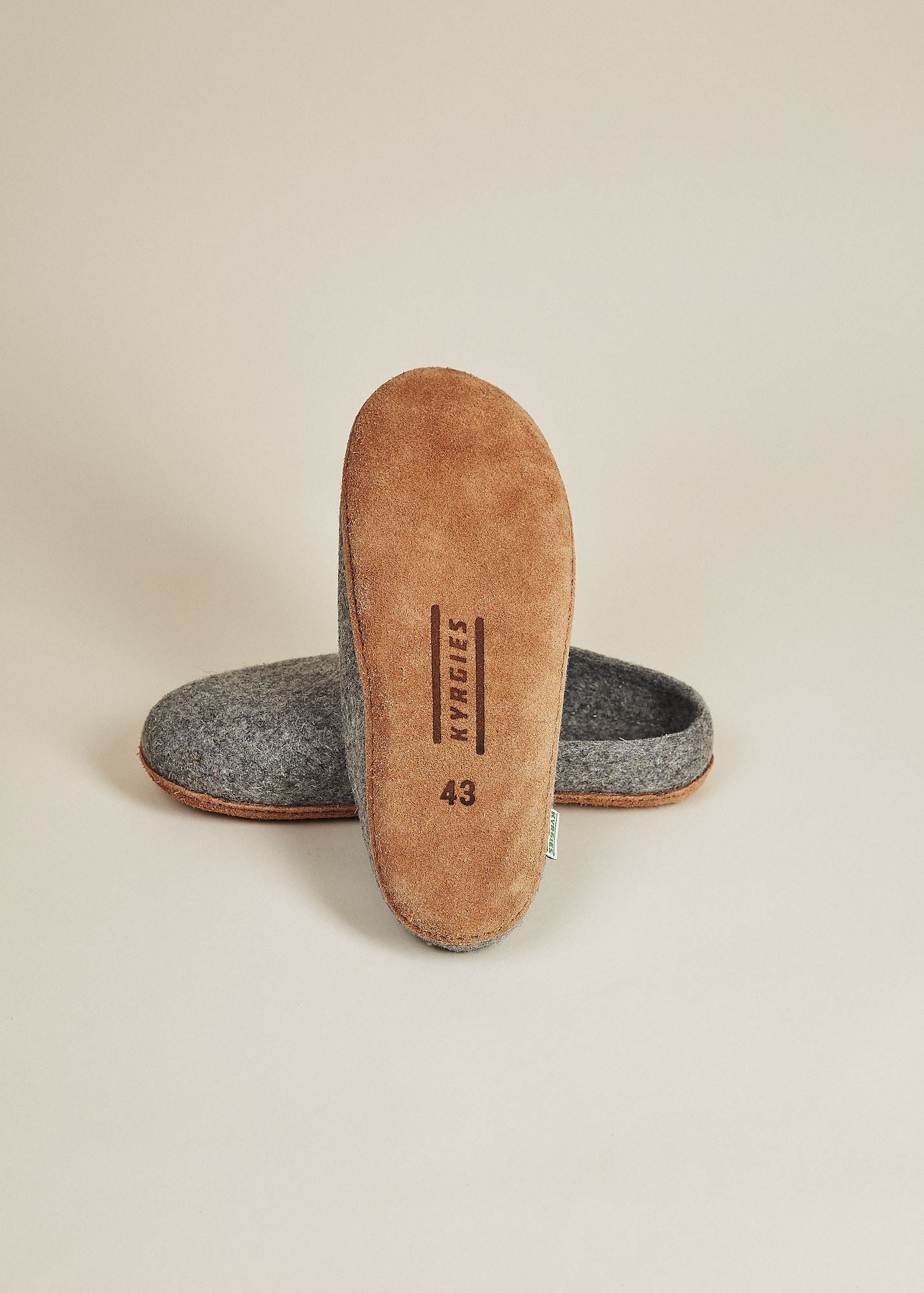 Women's Natural Sole Low Back Wool 