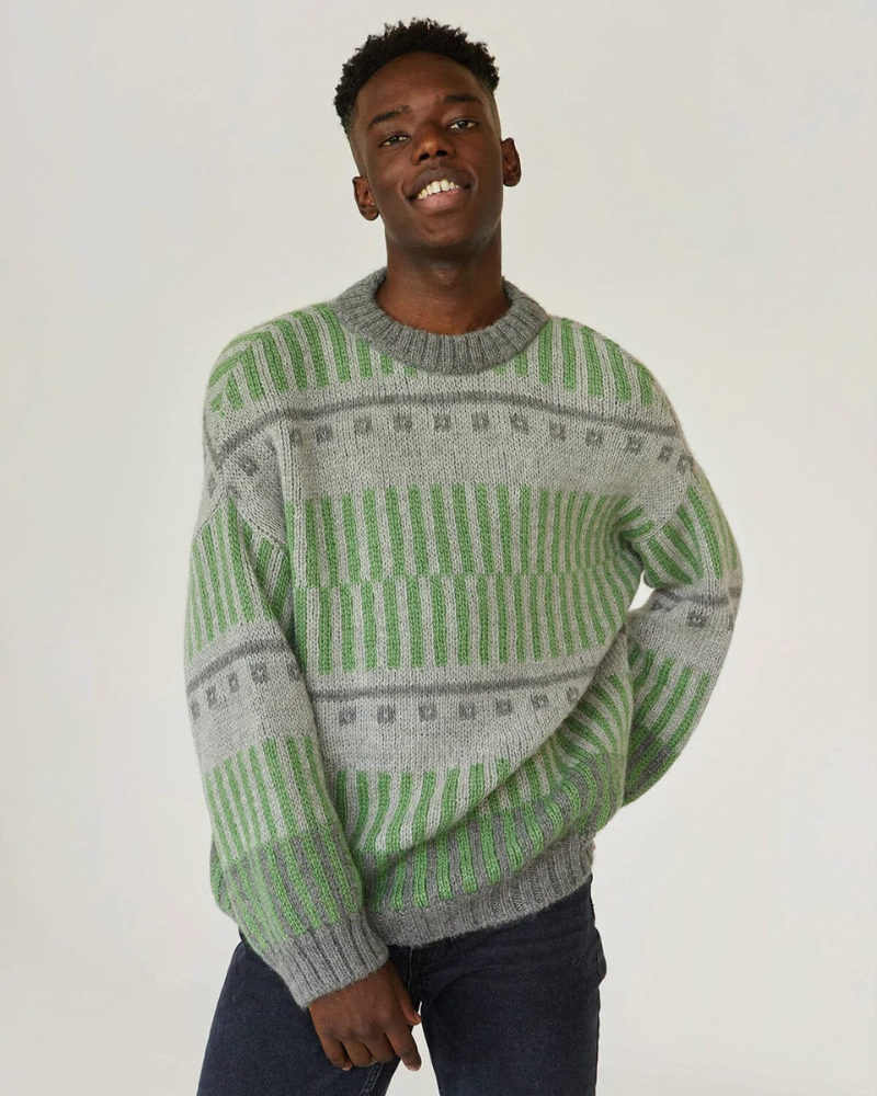 Ethno Unisex Alpaca Wool Sweater