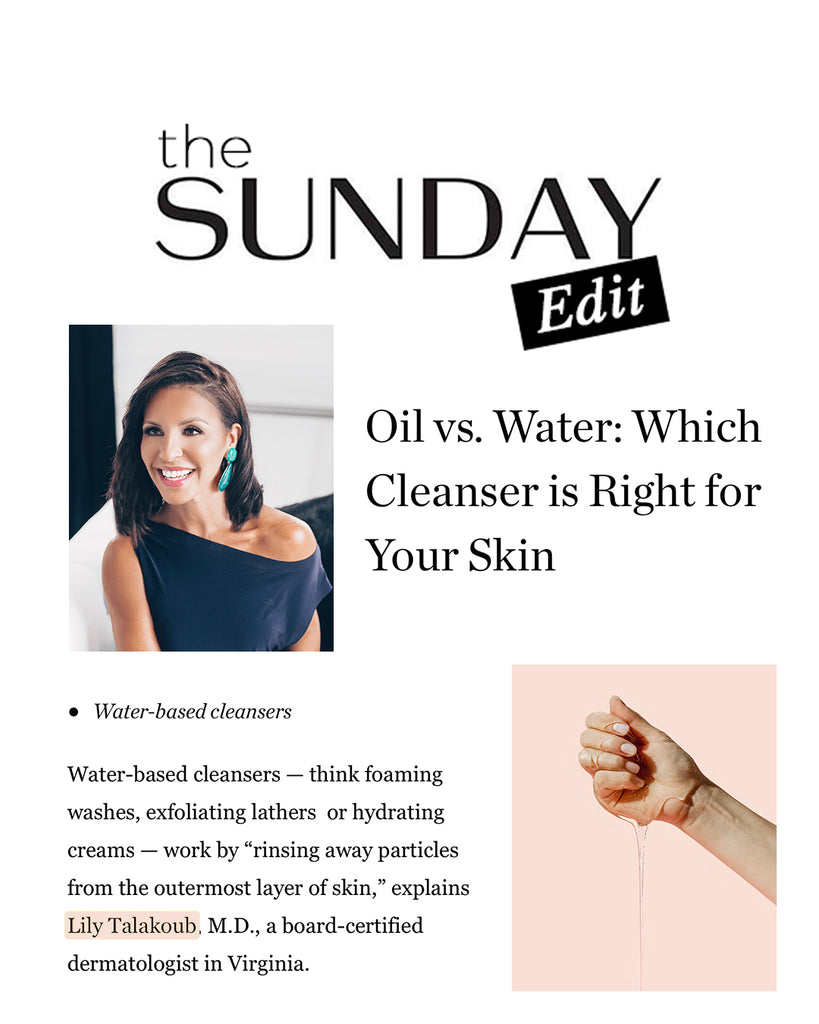 Oil vs. Water: Which Cleanser is Right for Your Skin