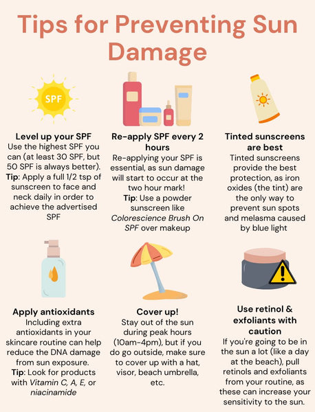 Sun spots: Causes, treatment & prevention