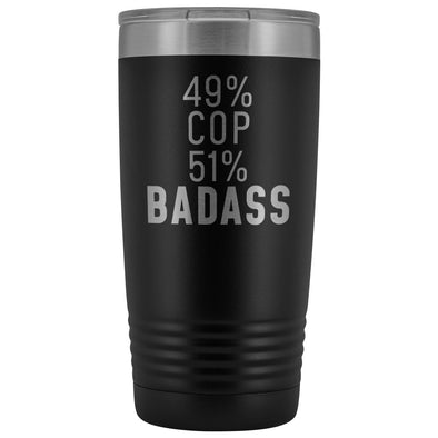 Unique Police Officer Gift: Personalized ''Badass Cop'' Cool Christmas Law  Enforcement Old English – BackyardPeaks