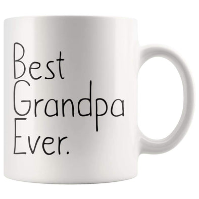 ThisWear Grandpa Mug This Awesome Guy Is One Great Grandpa Coffee Cup Gift  for Fathers Day Grandpa Gifts from Granddaughter or Grandson 15oz Coffee