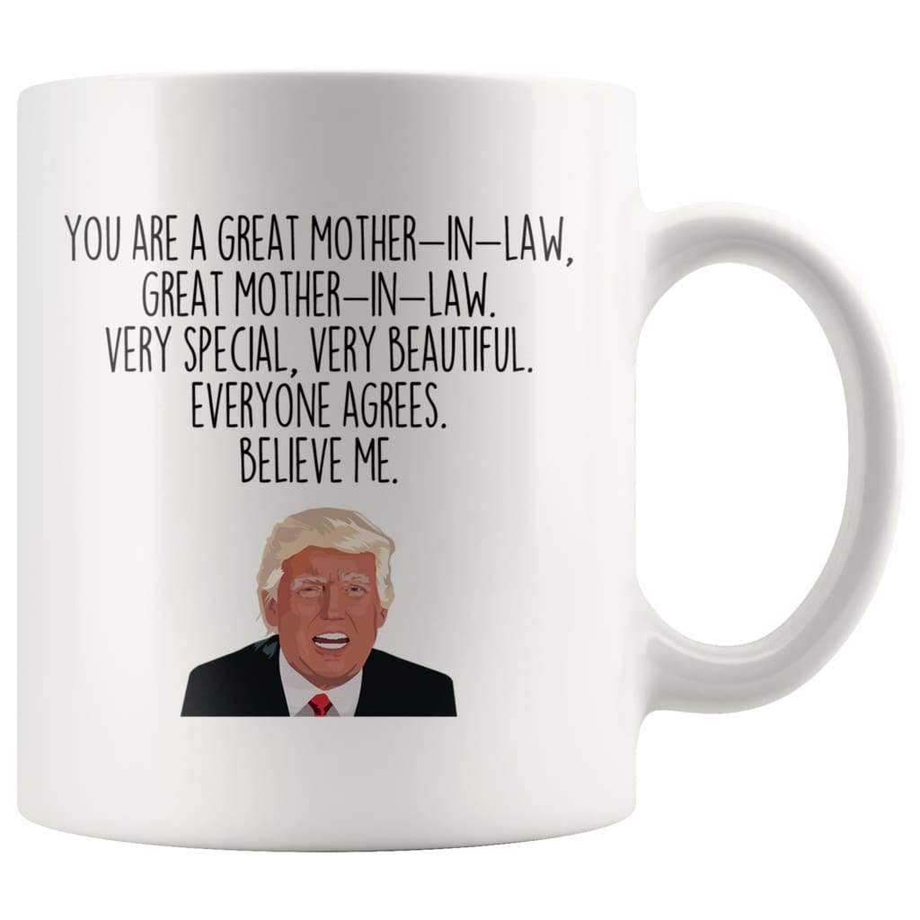 Amazon.com: Dear Mother In Law Coffee Mug - Punch Her And Go Find You - Mom  In Law Funny Cute Gag Gifts From Son/Daughter In Law Cute Cup For Birthday  Bday Mothers