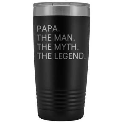 Papa, the Man, the Myth, the Legend Travel Coffee Mug Father's Day