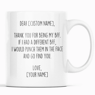 Personalized Bubba Gifts, Custom Name Mug