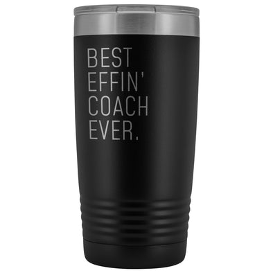 Personalized Teacher Gift: Best Effin' Teacher Ever. Insulated Tumbler 20oz  | BackyardPeaks