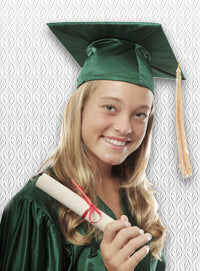 Hunter Green Graduation Honor Cord - College & High School Honor Cords –  Graduation Attire