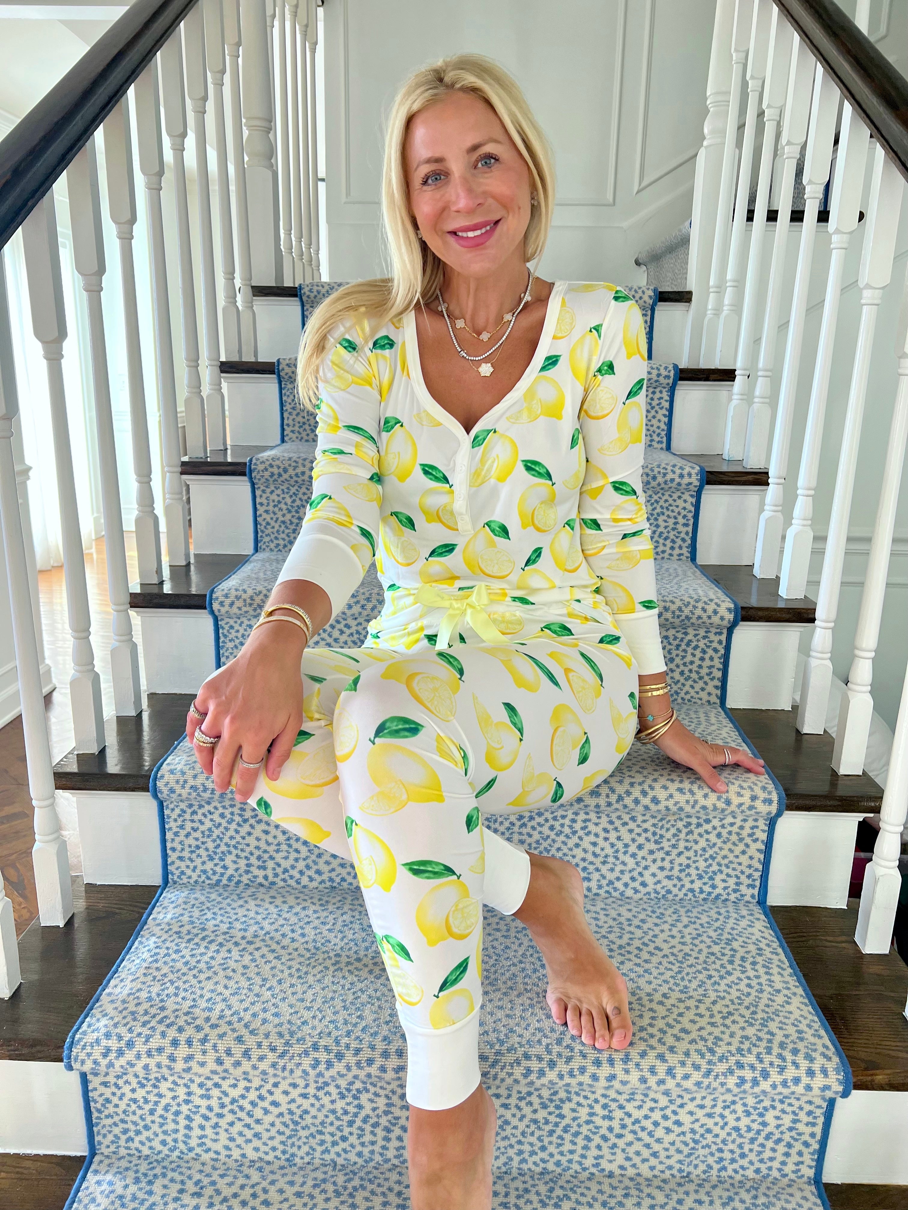 Lemon Zest Pajama Set