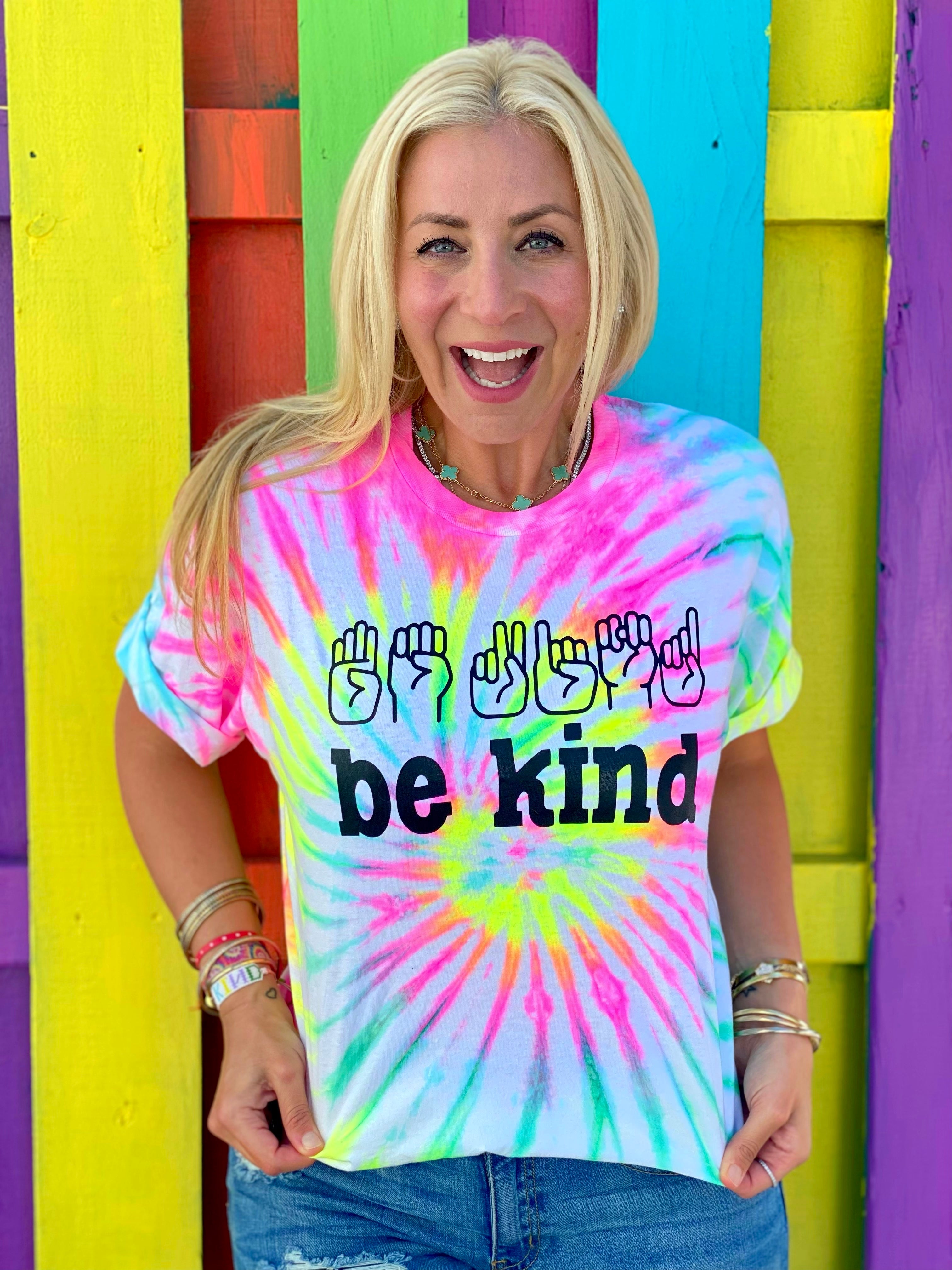 Image of Be Kind ASL Tee - Deaf Awareness