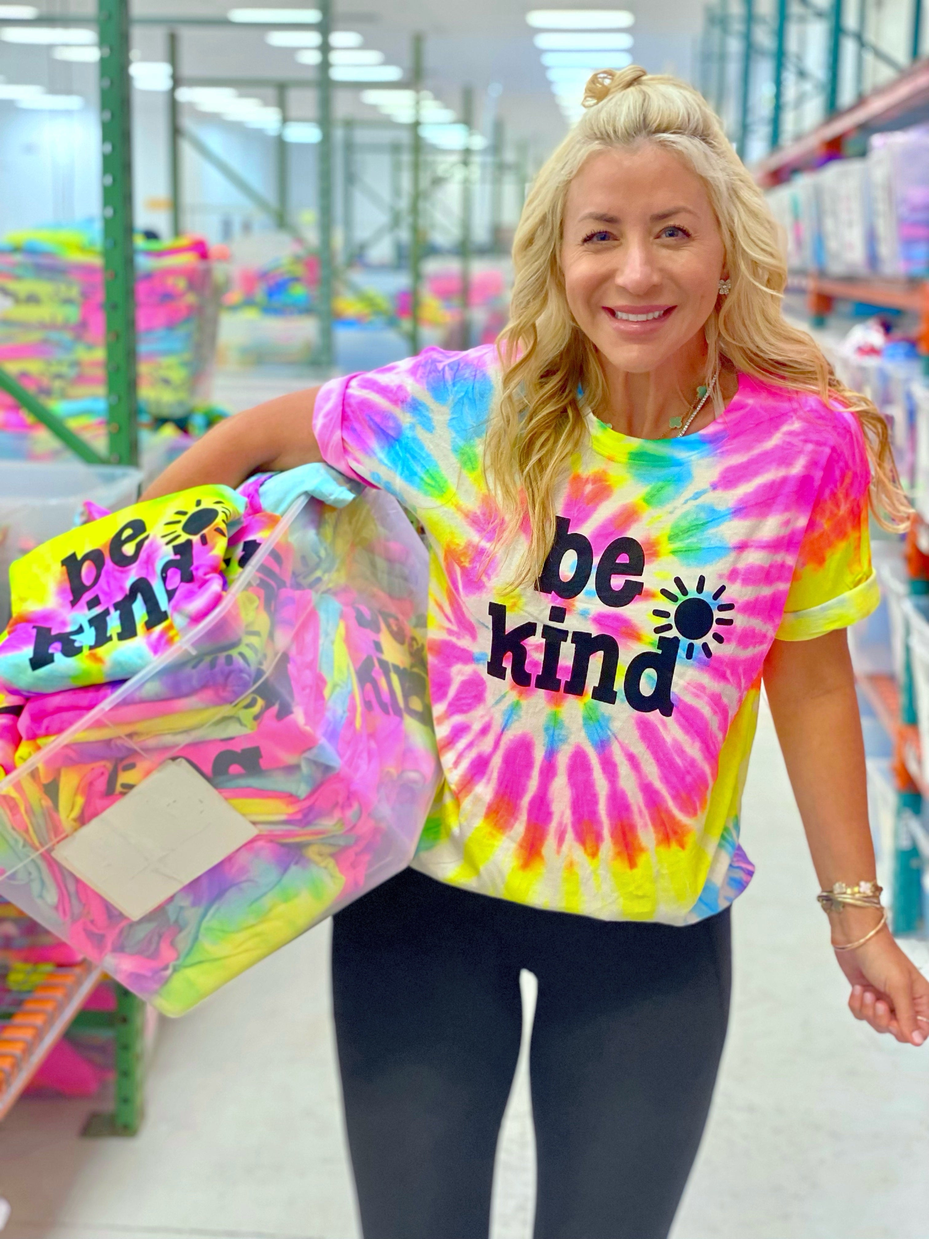 Image of BE KIND MYSTERY TEE - Black Writing + FREE CANDY!!!