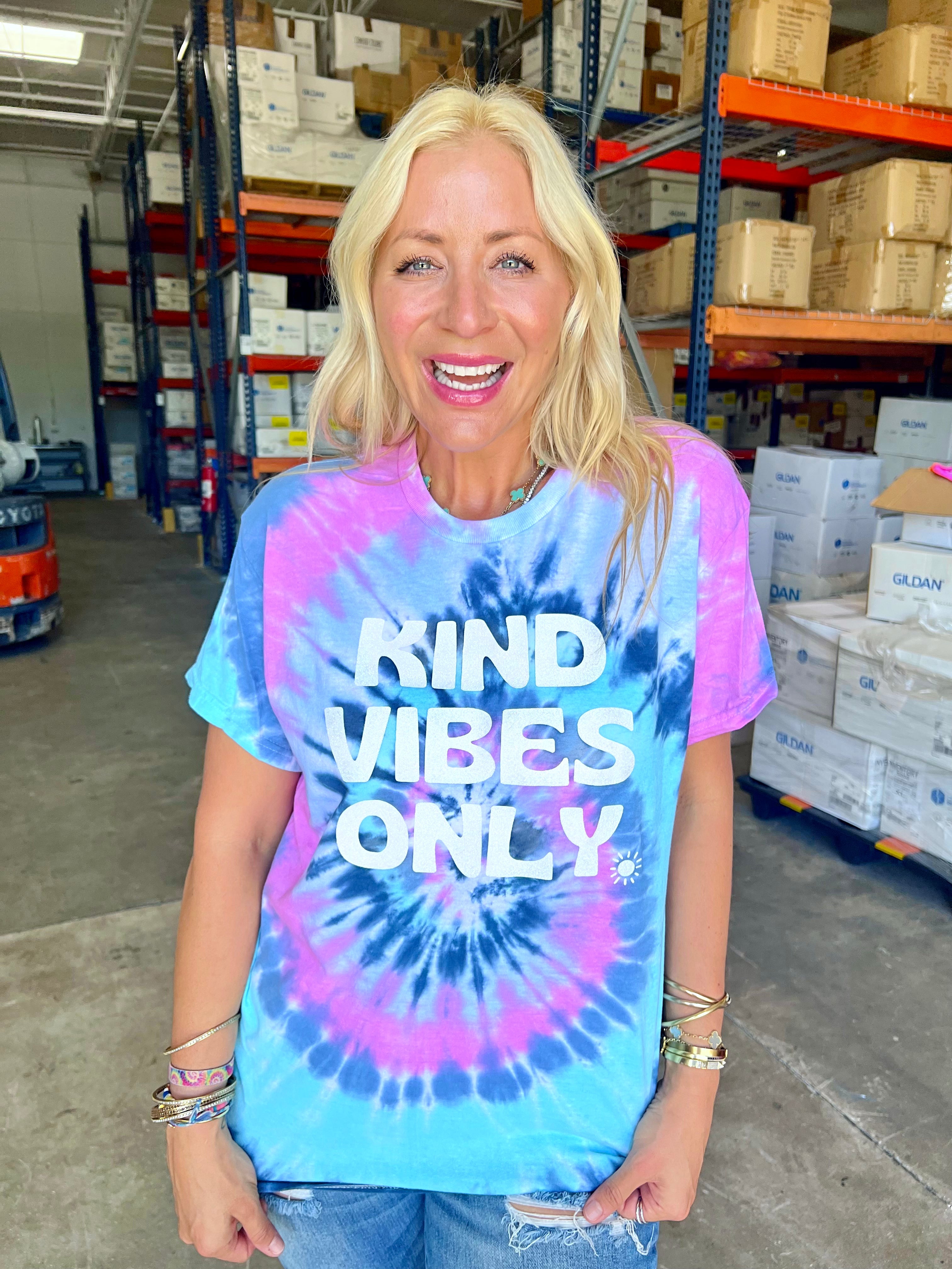 Image of Kind Vibes Only Tee - Discontinued Style!!