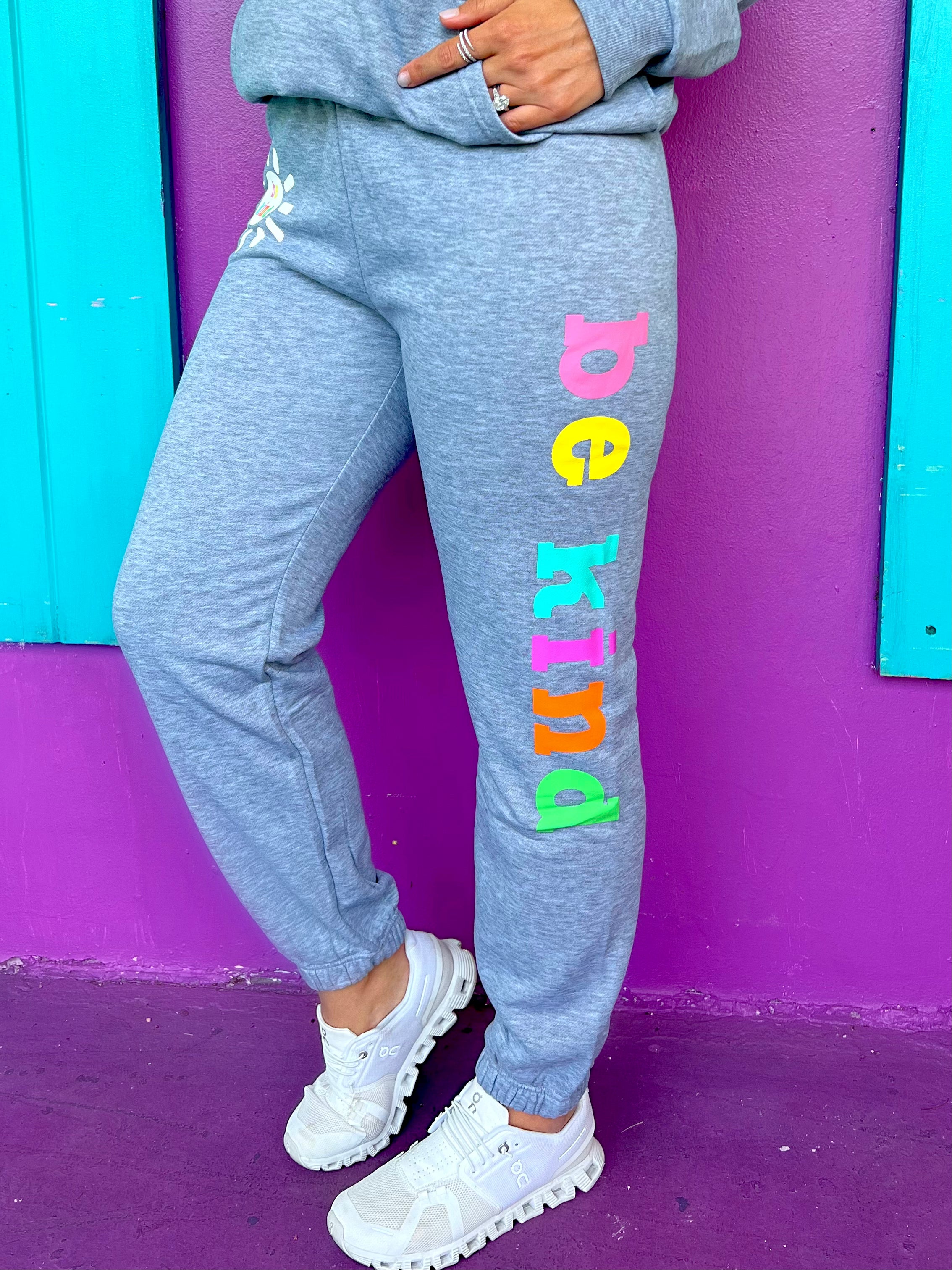 Image of Be Kind Gray Sweatpants  