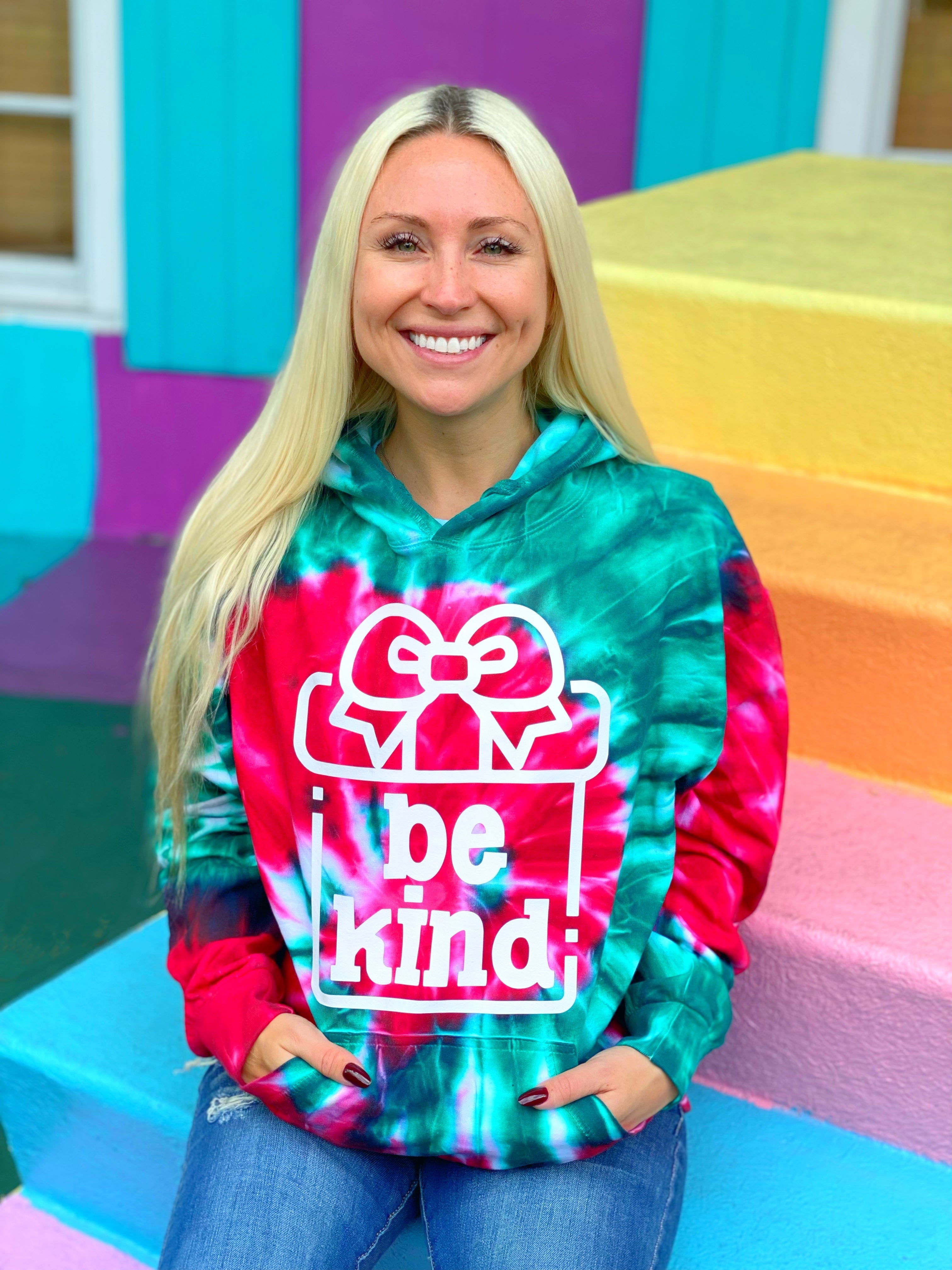 Image of Be Kind Christmas Present Hoodie