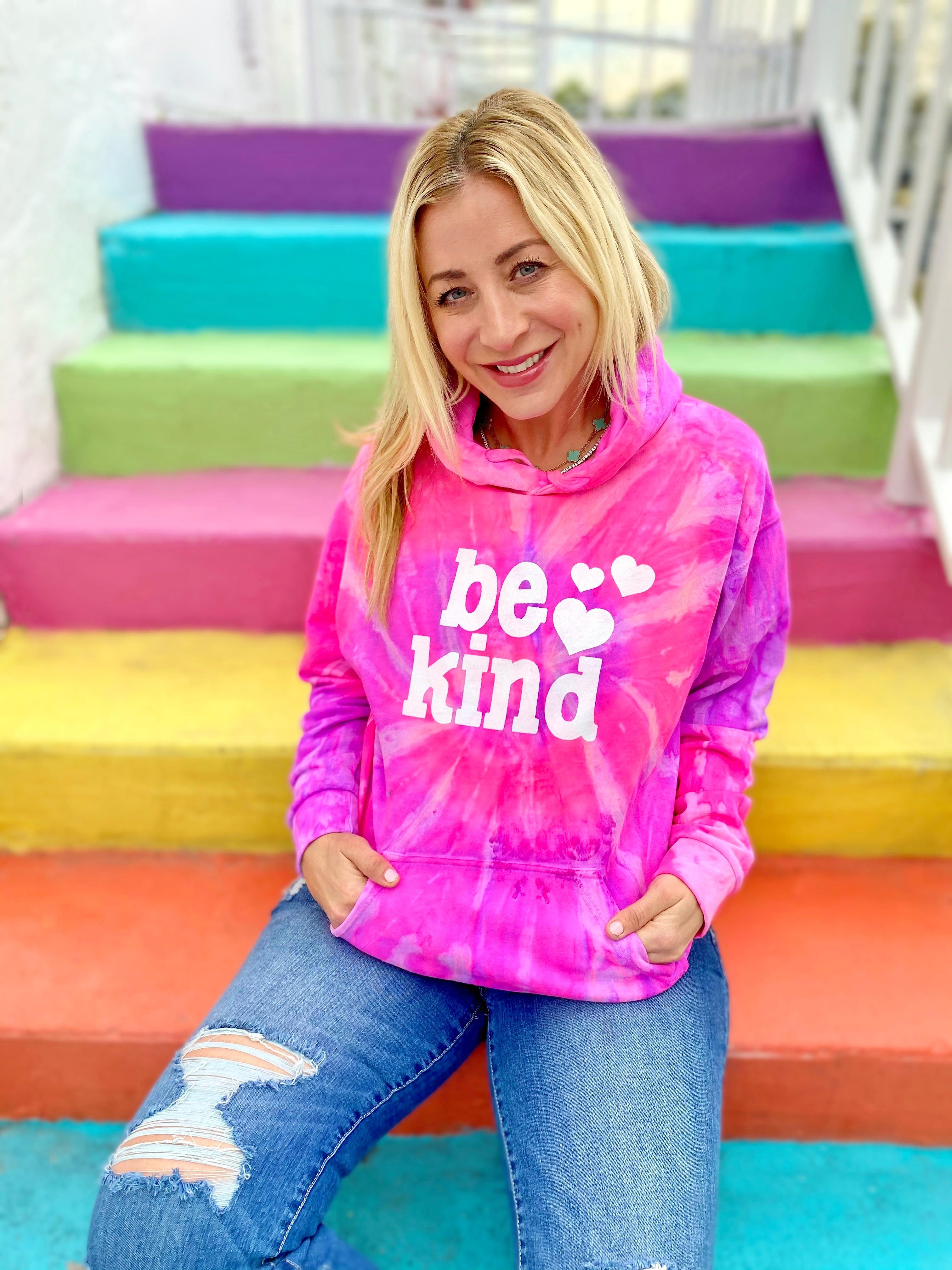 Image of Be Kind Heart Hoodie {Includes FREE Be Kind Candy}