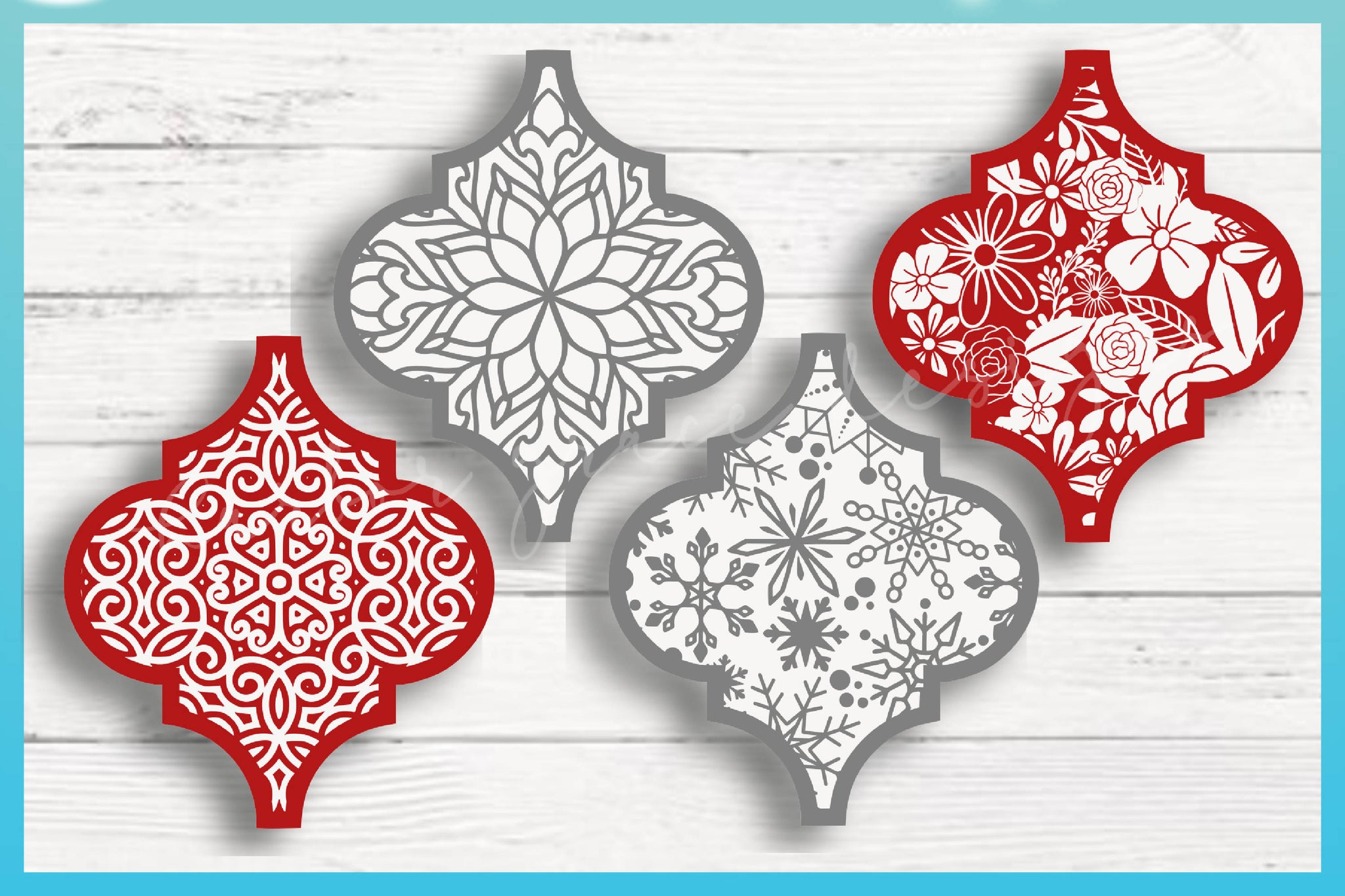 Download Arabesque Bundle | Lantern Tile Ornament Mandala SVG - SVG ...